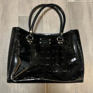 Kate Spade Prestwick Noel Patent Leather 'Quinn' Tote
